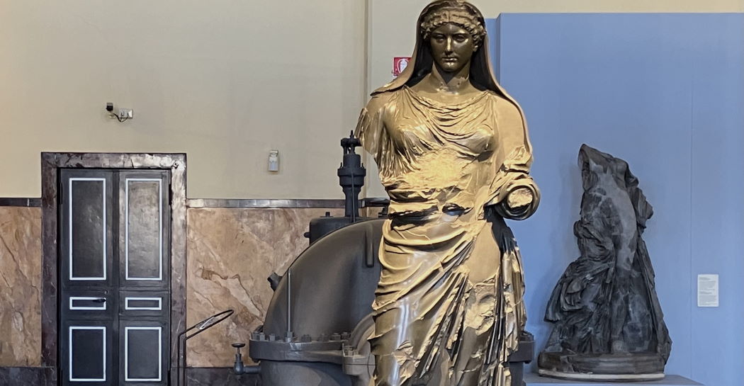 La statua dell’ imperatrice Agrippina Minore
