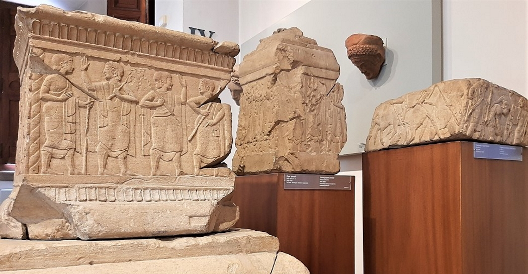 Cippi sepolcrali etruschi del Museo Barracco