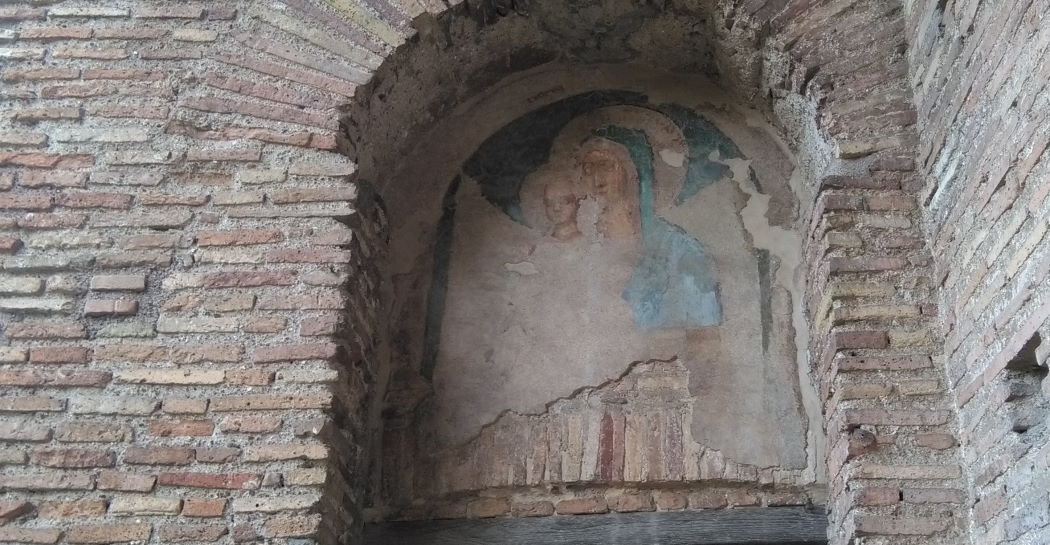 Vergine con Bambino, XV sec. (Porta Appia-Ardeatina)