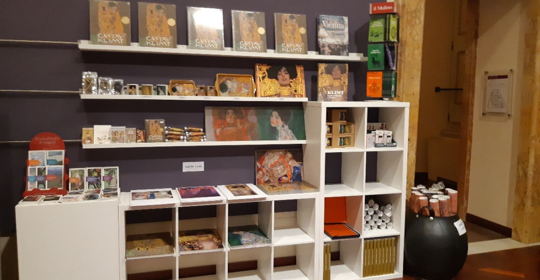 La libreria della mostra Klimt. La Secessione e l’Italia